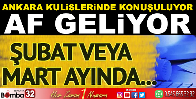 Vergi affı ne zaman gelir?