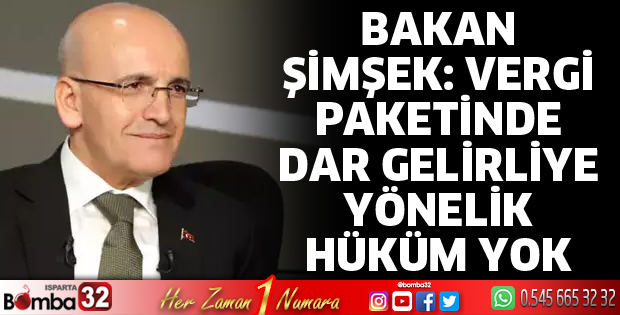 Vergi paketinde dar gelirliye yönelik hüküm yok