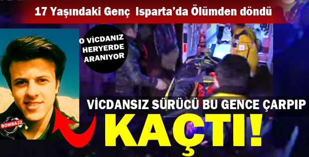 Vicdansız Sürücü Çarpıp Kaçtı