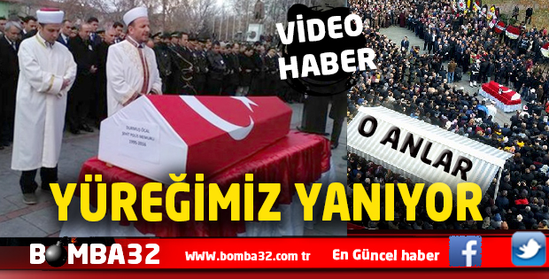 VİDEO HABER ISPARTA  ŞEHİDE BÖYLE UĞURLADI 