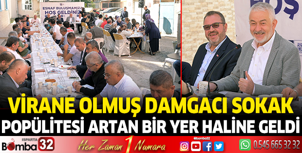 Virane olmuş Damgacı Sokak popülitesi artan bir yer haline geldi 