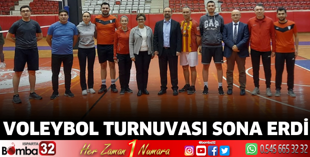 Voleybol Turnuvası sona erdi