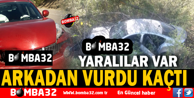 VURDU KAÇTI, ANCAK 1 KM GİDEBİLDİ