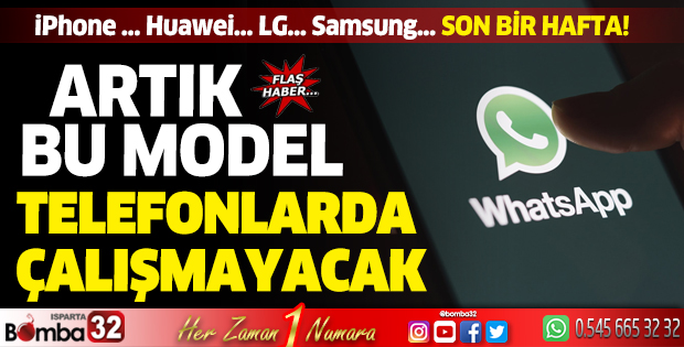 Whatsapp artık bu model telefonlarda çalışmayacak