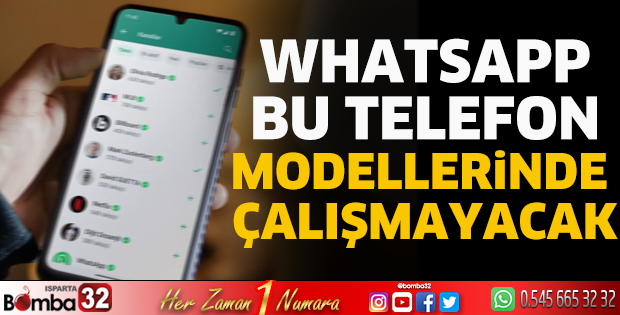 WhatsApp bu telefon modellerinde çalışmayacak