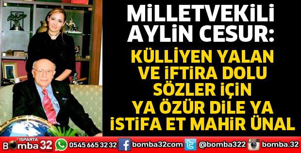 YA ÖZÜR DİLE YA İSTİFA ET