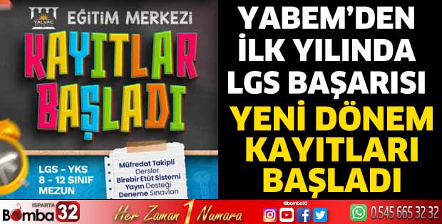 YABEM’den ilk yılında LGS başarısı