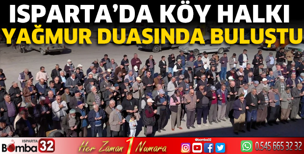 Yağmur duasında buluştular