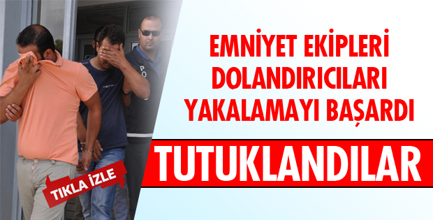 YAKALANDILAR!