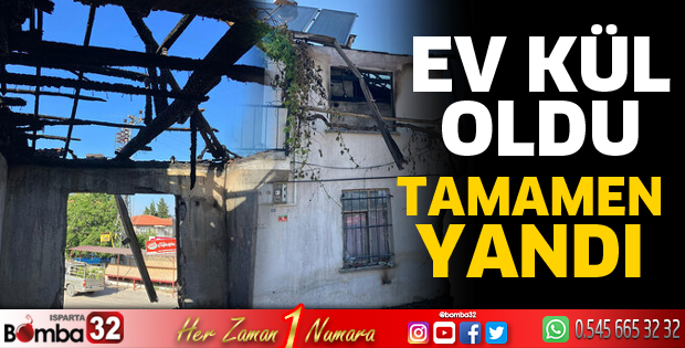 Yakaören’de ev yangını