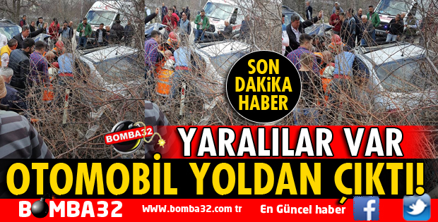 YAKAÖREN'DE FECİ KAZA: YARALILAR VAR!
