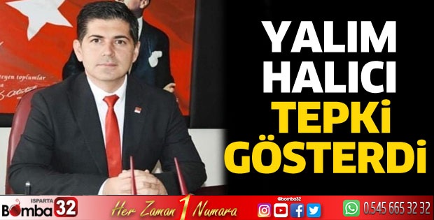 Yalım Halıcı’dan tepki 