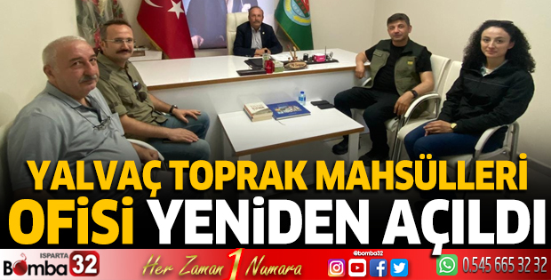 Yalvaç TMO yeniden açıldı
