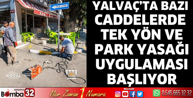 Yalvaç’ta Trafiğe Neşter