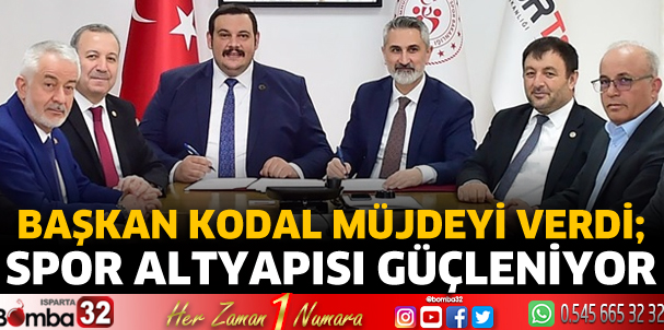 Yalvaç'ın spor altyapısı güçleniyor