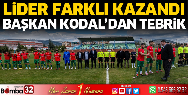 Yalvaçspor farklı yendi 