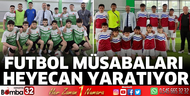 Yalvaç'ta futbol heyecanı