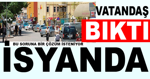Yalvaç'ta Vatandaş Bıktı