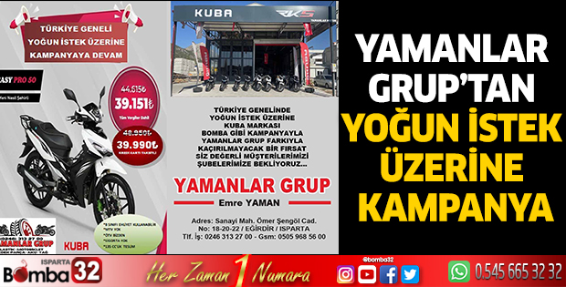 Yamanlar Grup’tan yoğun istek üzerine kampanya