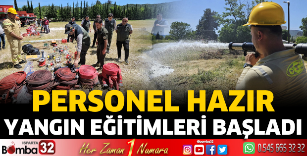 Yangın Eğitimleri Başladı