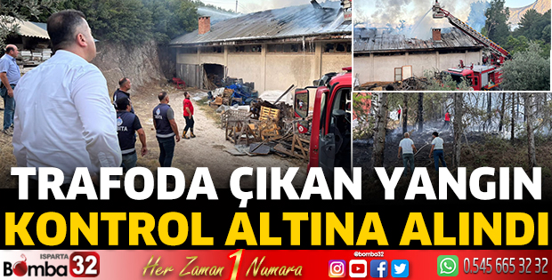 Yangın kontrol altına alındı 