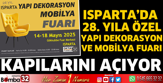 Yapı Dekorasyon ve Mobilya Fuarı Kapılarını Açıyor
