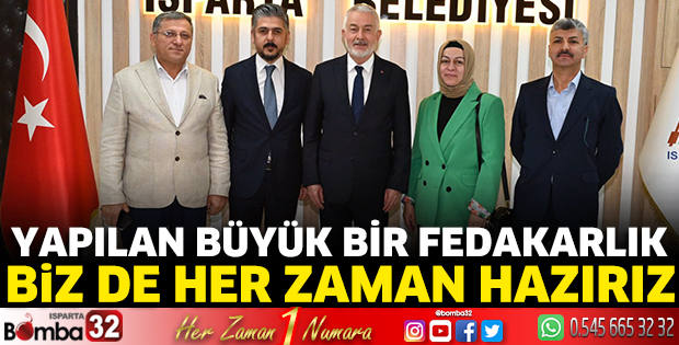 Yapılan büyük bir fedakarlık