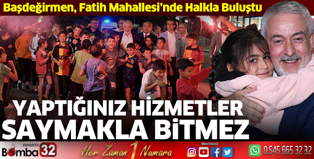Yaptığınız hizmetler saymakla bitmez