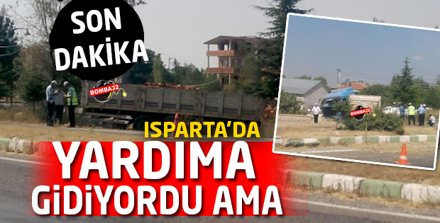 YARDIM İÇİN GİDİYORDU 