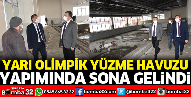 YARI OLİMPİK YÜZME HAVUZUNDA SONA GELİNDİ