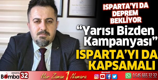 Yarısı Bizden Kampanyası Isparta’yı da kapsamalı