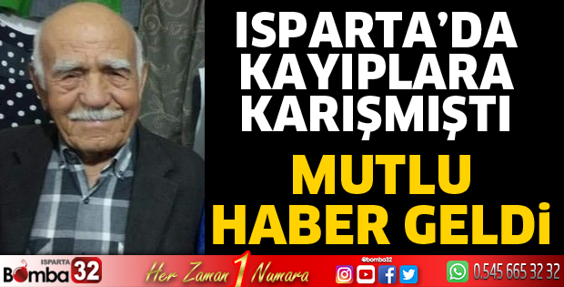 Yaşlı adam kayıplara karıştı