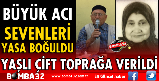 YAŞLI ÇİFT TOPRAĞA VERİLDİ