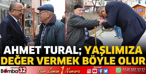 Yaşlımıza değer vermek böyle olur