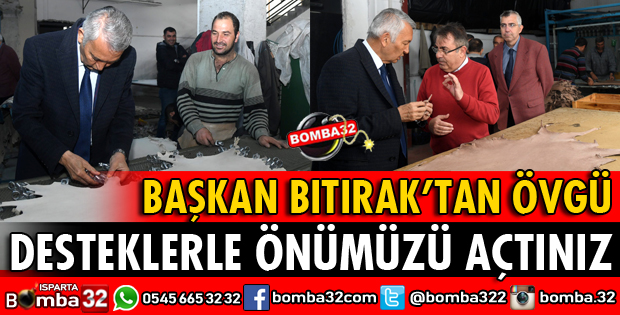 YATIRIMLARLA DESTEKLERLE ÖNÜMÜZÜ AÇTINIZ