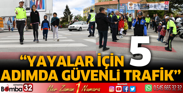 Yayalar için 5 adımda güvenli trafik