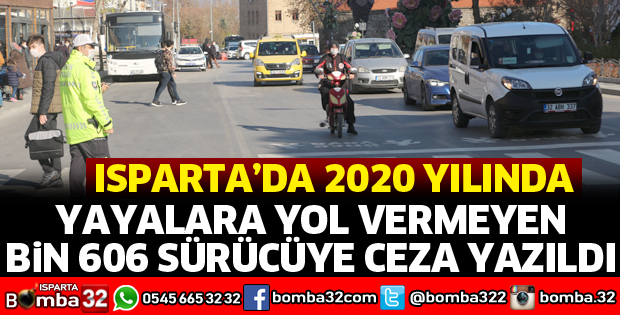YAYALARA YOL VERMEYEN SÜRÜCÜLERE CEZA