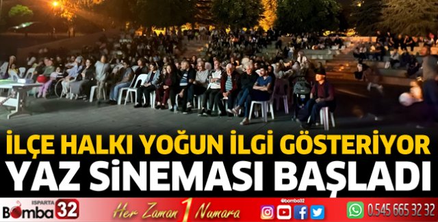 Yaz sineması başladı