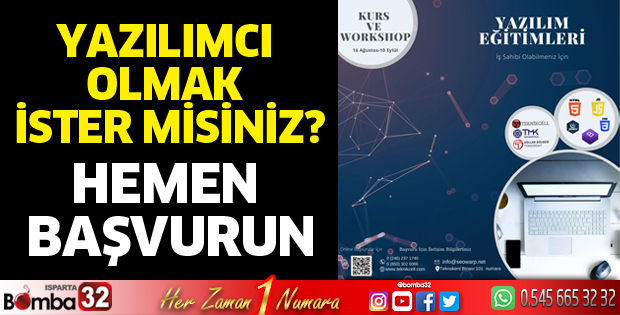 Yazılımcı olmak ister misiniz