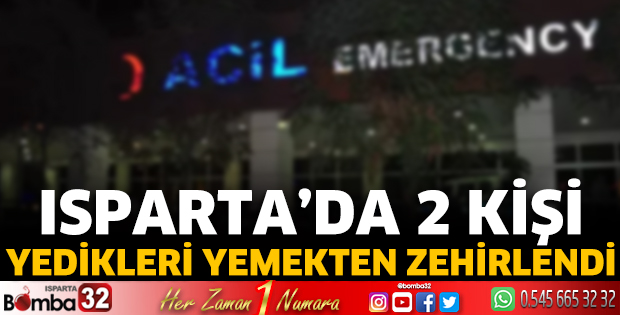 Yedikleri yemekten zehirlendiler 