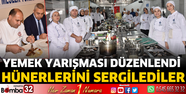 Yemek yarışması düzenlendi