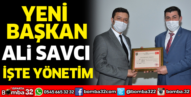 Yeni Başkan Ali Savcı