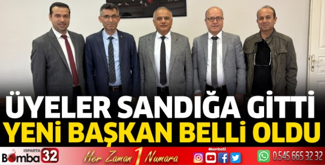 Yeni başkan belli oldu