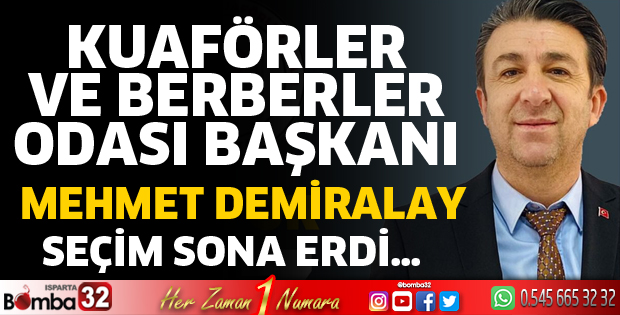Yeni Başkan Mehmet Demiralay