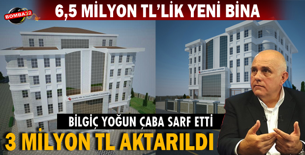 YENİ BİNA YAPILMAYA BAŞLANIYOR