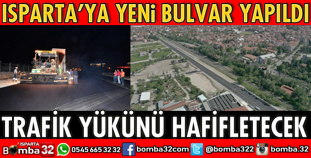 YENİ BULVAR TRAFİK YÜKÜNÜ HAFİFLETECEK