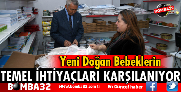 YENİ DOĞAN BEBEKLERİN TEMEL İHTİYAÇLARINI KARŞILIYOR