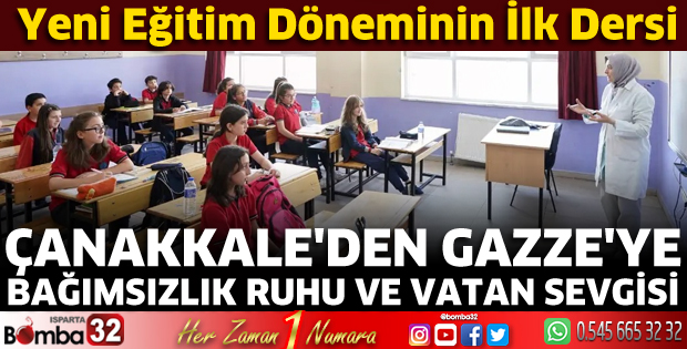 Yeni dönemin işte ilk dersi