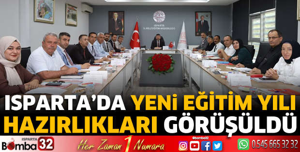 Yeni eğitim yılı hazırlıkları görüşüldü