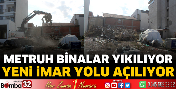 Yeni imar yolu açılıyor
